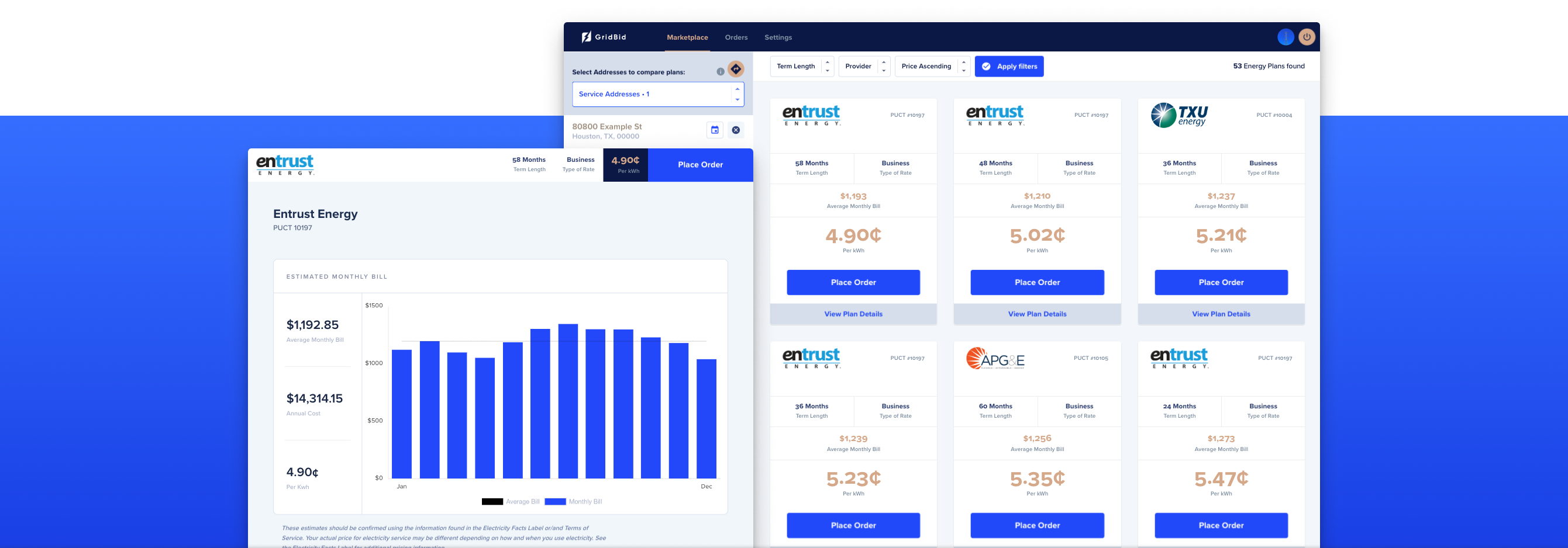 Gridbid Marketplace